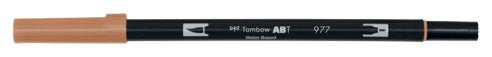 Tombow ABT dual brush pen - single colours - Tombow - Saddle brown ABT-977 - millenotes