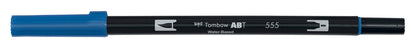 Tombow ABT dual brush pen - single colours - Tombow - Ultramarine ABT-555 - millenotes