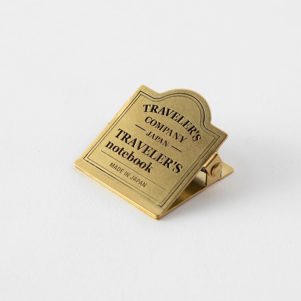 TRAVELER'S COMPANY Brass Clip TRC - TRAVELER'S COMPANY - millenotes